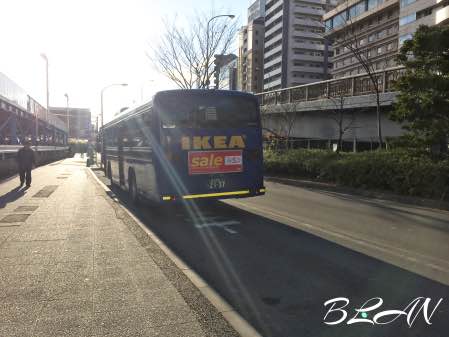 イケア港北　新横浜駅シャトルバス